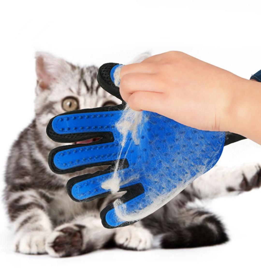 Pack Cepillo + Guante para Mascotas