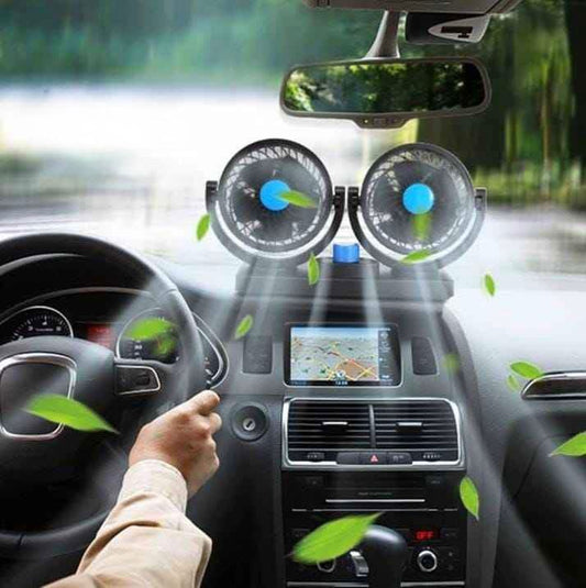 Ventilador Doble Para Carros🔥❄️🚗
